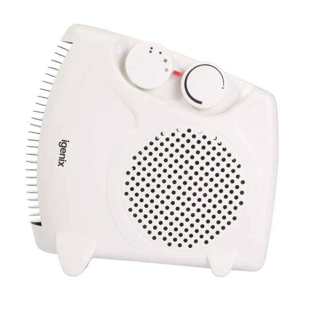igenix IG9010 Igenix 2000W Fan Heater - Flat Or Upright