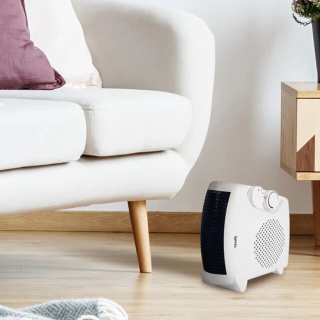igenix IG9010 Igenix 2000W Fan Heater - Flat Or Upright