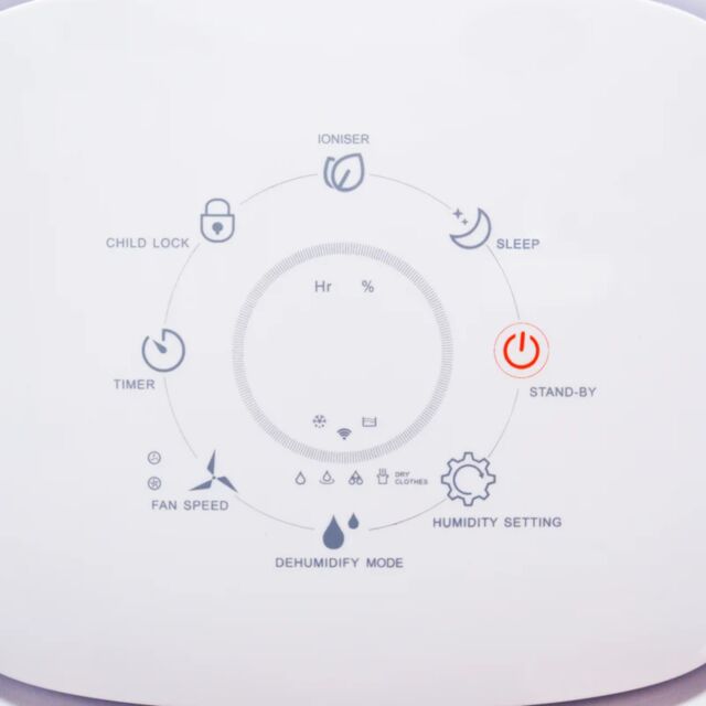 igenix IG9813 12 Litre Per Day Compressor Dehumidifier White