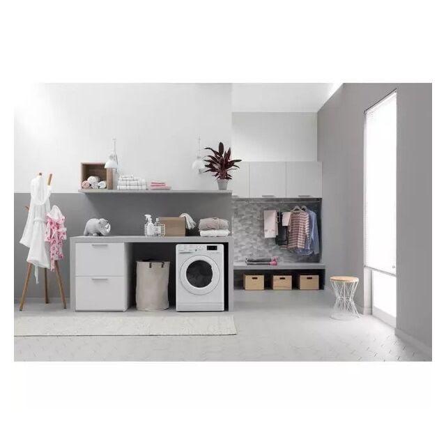 Indesit BDE86436XWUKN Freestanding washer dryer: 8,0kg - BDE 86436X W UK N