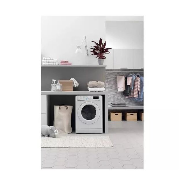 Indesit BDE96436XWUKN Freestanding washer dryer: 9,0kg - BDE 96436X W UK N