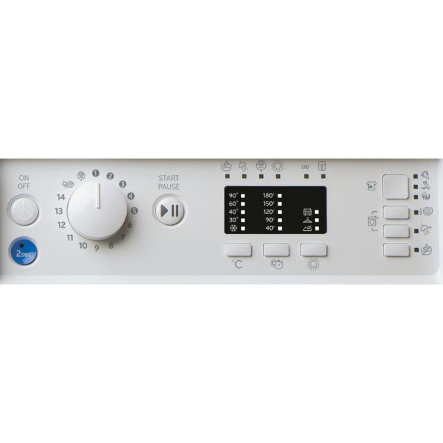 Indesit BIWDIL861485 Integrated washer dryer: 8,0kg - BI WDIL 861485 UK