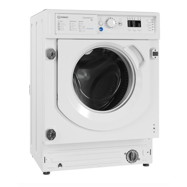 Indesit BIWMIL81485 Built in front loading washing machine: 8,0kg - BI WMIL 81485 UK