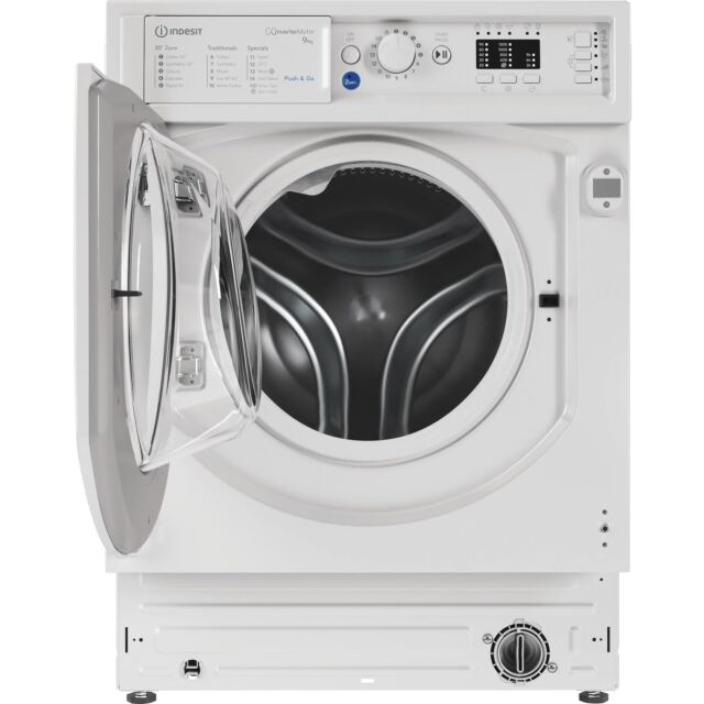 Indesit BIWMIL91485 Built in front loading washing machine: 9,0kg - BI WMIL 91485 UK