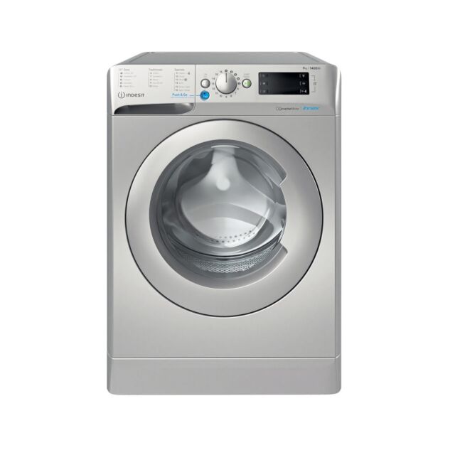 Indesit BWE91496XSUKN Freestanding front loading washing machine: 9kg - BWE 91496X S UK N