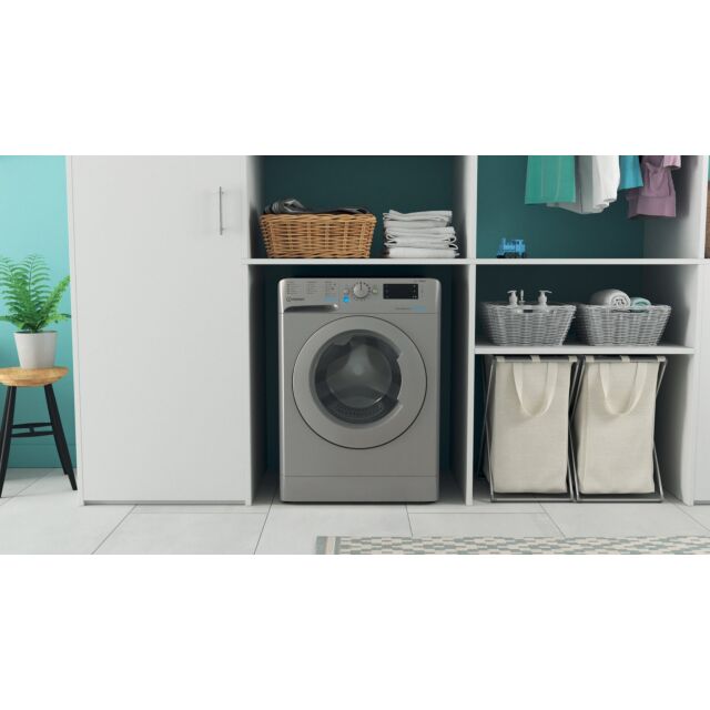 Indesit BWE91496XSUKN Freestanding front loading washing machine: 9kg - BWE 91496X S UK N