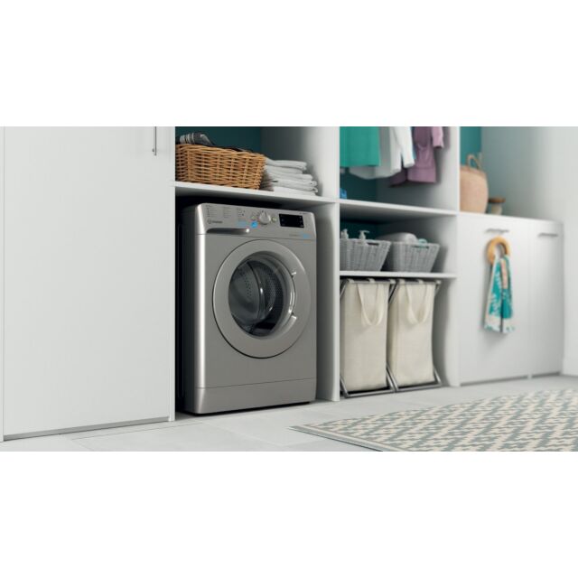 Indesit BWE91496XSUKN Freestanding front loading washing machine: 9kg - BWE 91496X S UK N