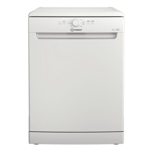 Indesit D2FHK26 Dishwasher: full size, white colour - D2F HK26 UK