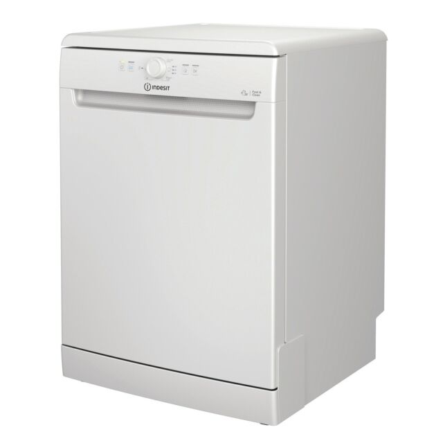Indesit D2FHK26 Dishwasher: full size, white colour - D2F HK26 UK