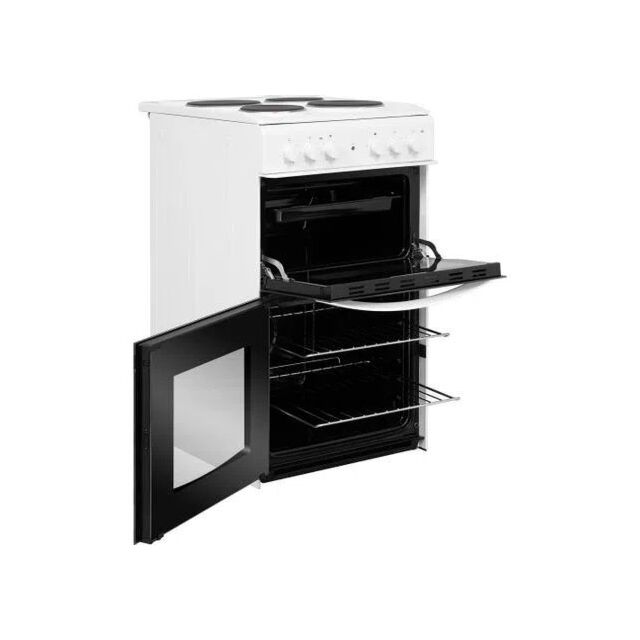 Indesit ID5E92KMW Electric freestanding double cooker: 50cm - ID5E92KMW/UK