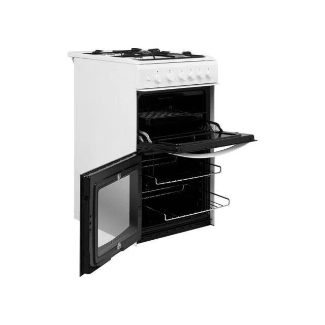 Indesit ID5G00KMWL Gas freestanding double cooker: 50cm - ID5G00KMW/UK /L