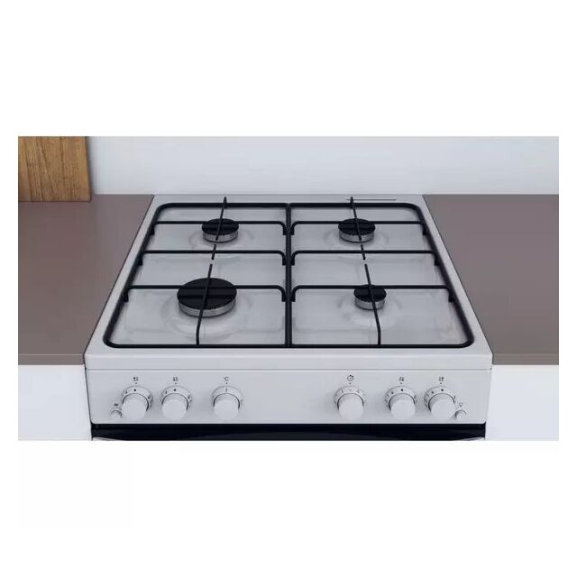 Indesit IS67G1PMW /UK Gas freestanding 60cm cooker