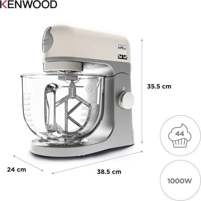Kenwood KMX754CR 5L kMIx Stand Mixer Cream