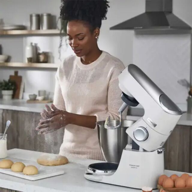 Kenwood KVL65.001WH 7L Chef Baker XL Stand Mixer White