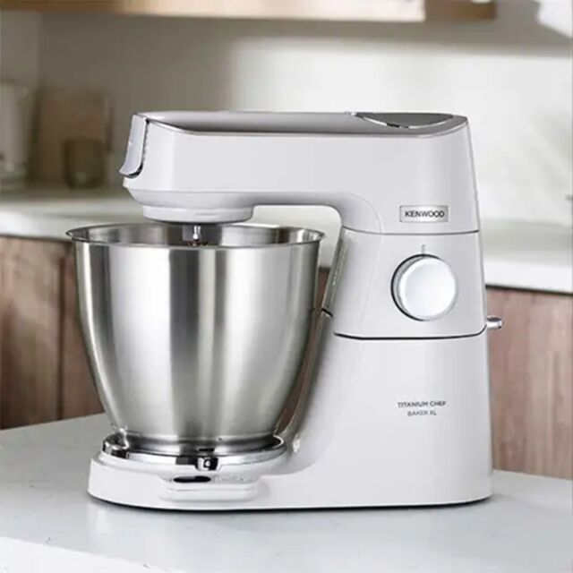 Kenwood KVL65.001WH 7L Chef Baker XL Stand Mixer White