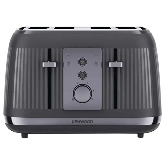 Kenwood TFP30.000GY 4 Slice Dusk Toaster Grey