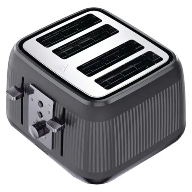 Kenwood TFP30.000GY 4 Slice Dusk Toaster Grey