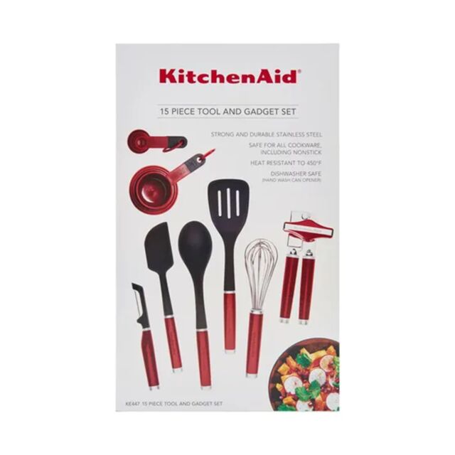 Kitchenaid PROMOKO447 Kitchenaid 15 Piece Gadget Set - Red