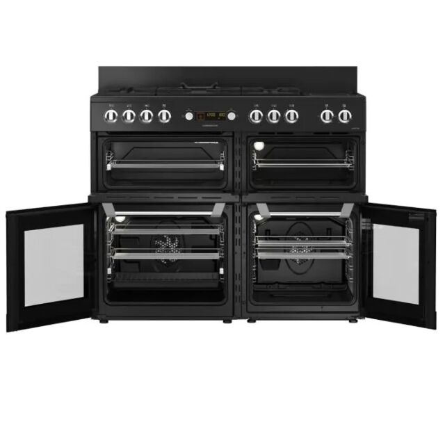 Leisure CS110F722K 110cm Range Dual Fuel Cooker - Black