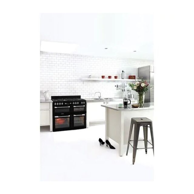 Leisure CS110F722K 110cm Range Dual Fuel Cooker - Black