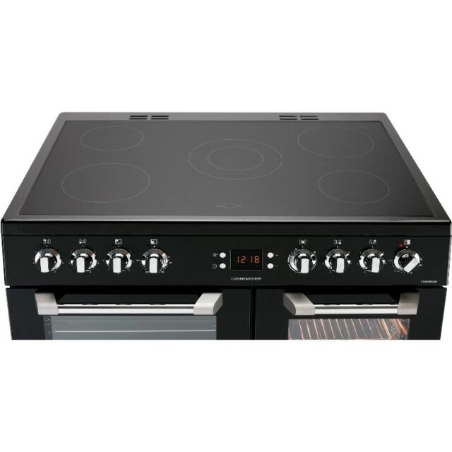 Leisure CS90C530K 90cm Electric Range Cooker with Three Ovens - Black