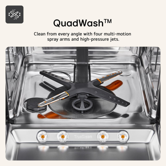 LG TrueSteam QuadWash DF27FVS Dishwasher
