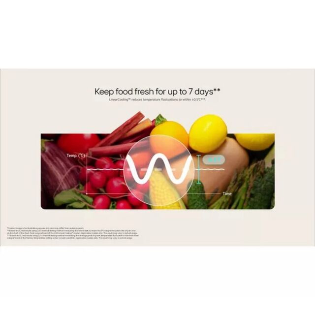 LG GBV3110EPY Fridge Freezer 59.5cm 60/40 No Frost Fridge Freezer - Prime Silver