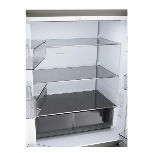 LG GMBS30SEPY 83.5cm 60/40 Total No Frost American Fridge Freezer - Silver