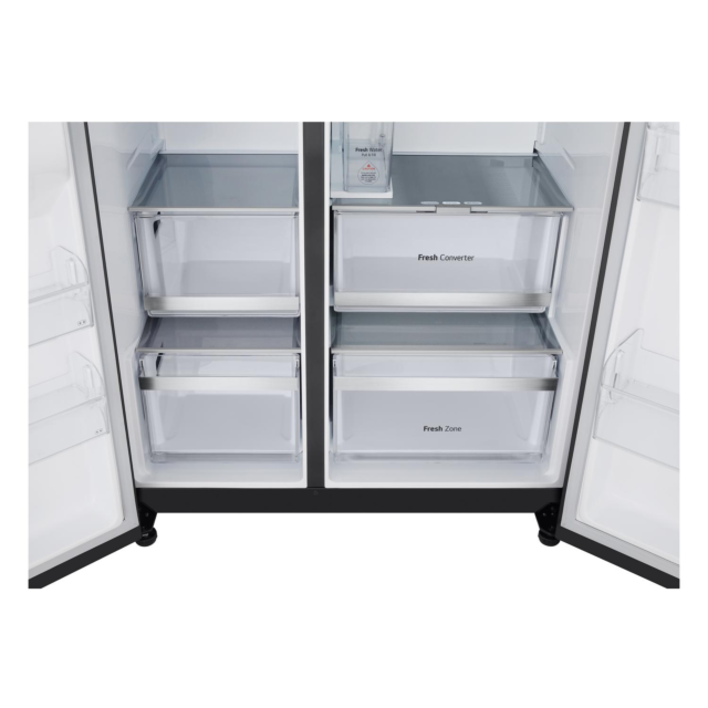 LG GSXE91EVAD 91.3cm Frost Free Fridge Freezer