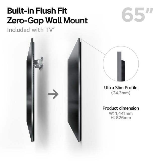 LG OLED65G54LW.AEK OLED OLED65G54LW.AEK G5 65inch 4K Smart TV - Black