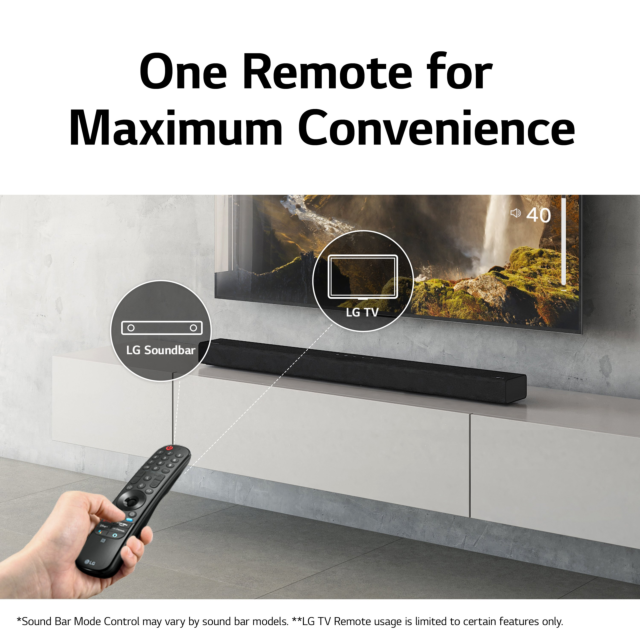 LG S80QY_DGBRLLK 3.1.3ch Soundbar - Black