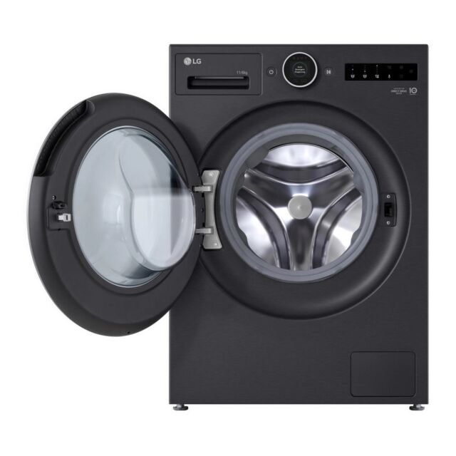 LG WHX9516TBC 11kg/6kg 1400 Spin Washer Dryer - Black