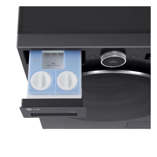 LG WHX9516TBC 11kg/6kg 1400 Spin Washer Dryer - Black