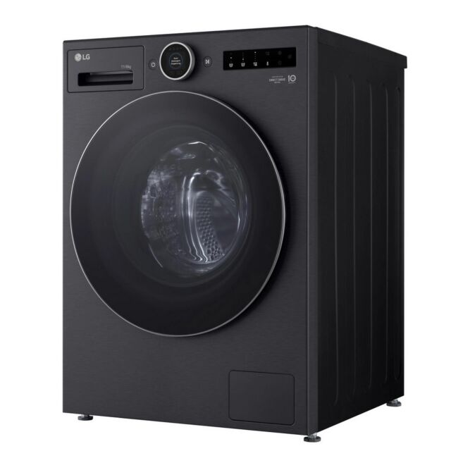 LG WHX9516TBC 11kg/6kg 1400 Spin Washer Dryer - Black