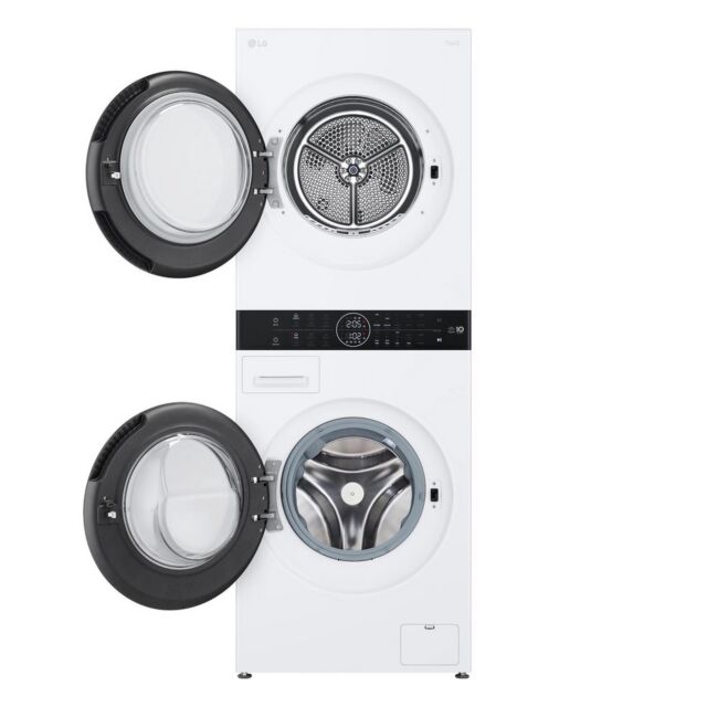 LG WT1210WWF 12kg/10kg 1400 Spin Wash Tower - White