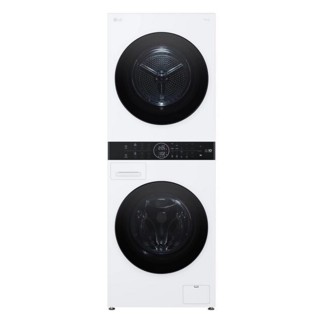 LG WT1210WWF 12kg/10kg 1400 Spin Wash Tower - White