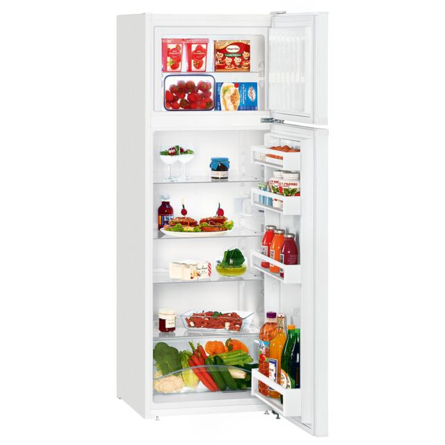 Liebherr CTE2931 55cm 80/20 Smart Frost Fridge Freezer - White