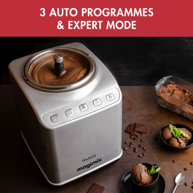 Magimix 11680 Gelato Expert Ice Cream Maker - Satin 