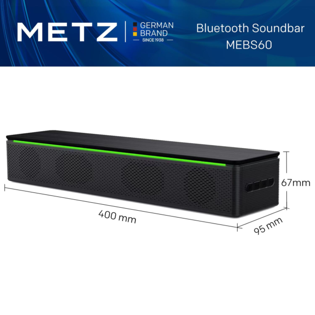 METZ MEBS60 Wireless Bluetooth Speaker - Model MEBS60