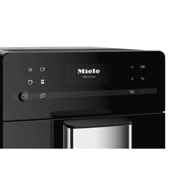 Miele CM5310 Bean-to-Cup Coffee Machine; auto cappuccino and cafe latte; One Touch for Two; auto cle