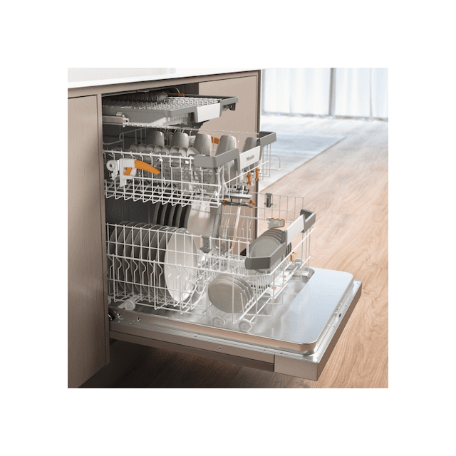 Miele G7210SCICLST Semi-Built In Dishwasher In Clean Steel Full Size 12423790