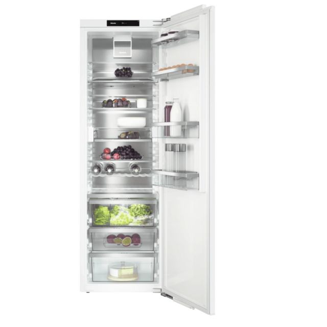 Miele K 7793 C 177 x 56cm, Fixed Hinge, Zone Lighting, Illuminated Fan, PerfectFresh, DynaCool Fan 