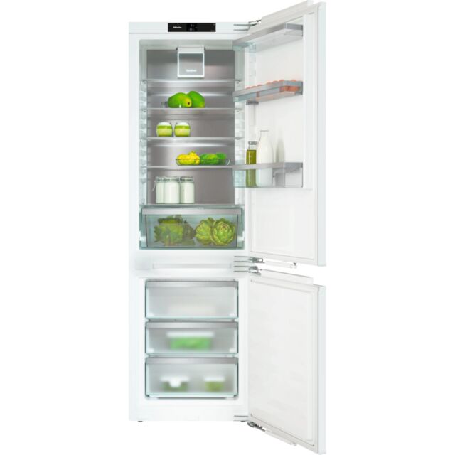 Miele KFN 7764 D 177 x 56cm, Fixed Hinge, Fridge zone lighting, Freezer zone lighting, Illuminated f