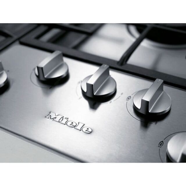 Miele KM2354-1 888mm wide, 5 zone gas hob with dual wok