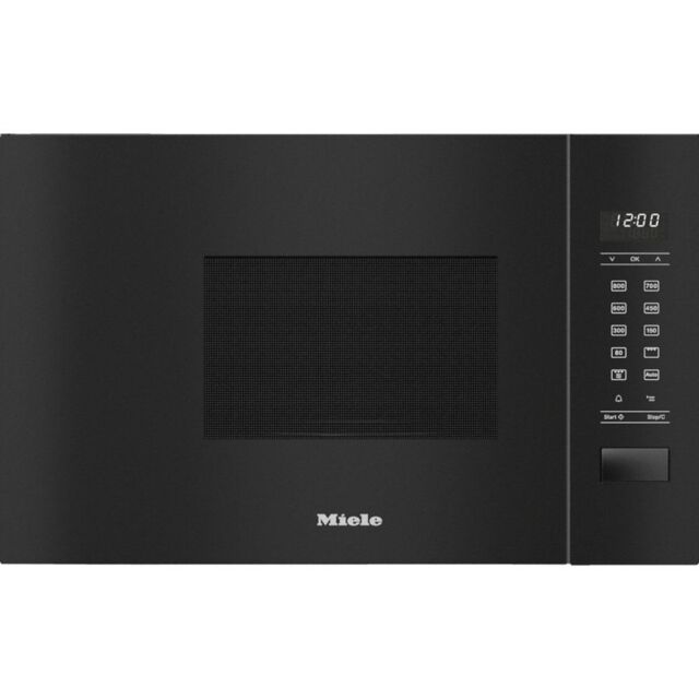 Miele M2234SC 60cm wide, 80-900W Microwave, 800W Grill, EasySensor , 17 litre capacity, Automatic Pr