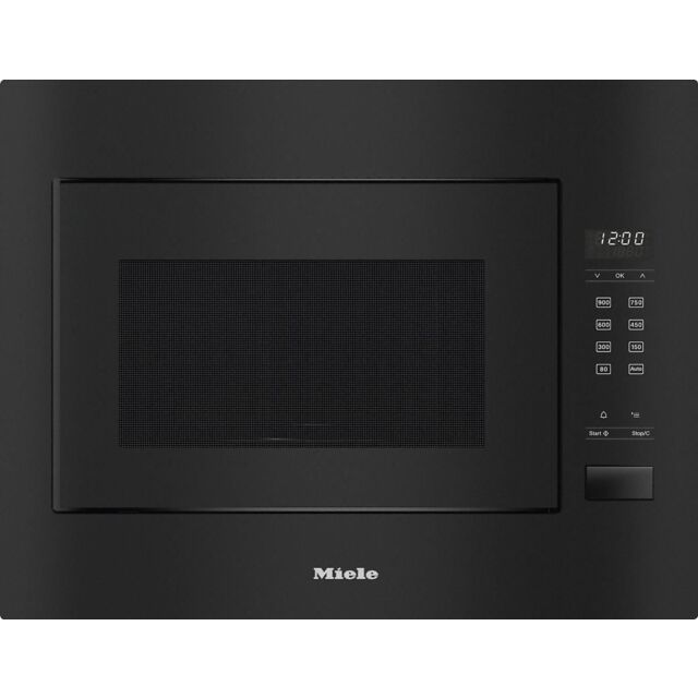 Miele M2240SC 60cm wide, 80-800W Microwave, dial , 17 litre capacity, Automatic Programmes