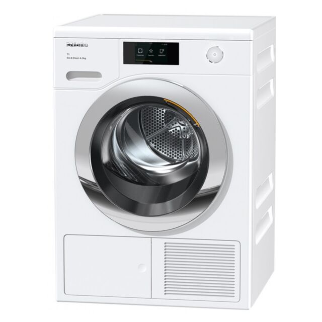 Miele TCR780 WP Heat Pump, 9kg Honeycomb drum with LED lighting PowerFresh, SteamFinish