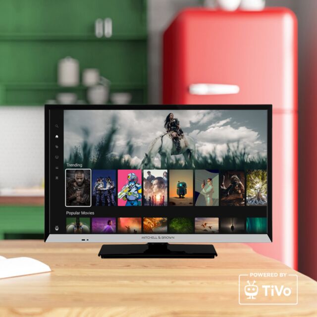 Mitchell + Brown JB-24T1811 24inch Freely, Tivo Smart, HD Ready, Centre Stand