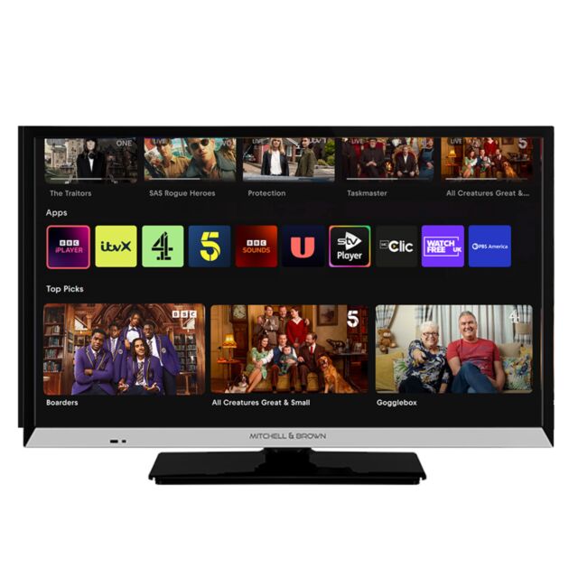 Mitchell + Brown JB-24T1811 24inch Freely, Tivo Smart, HD Ready, Centre Stand