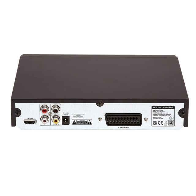 Mitchell + Brown JB-DVD1811 DVD Player With Scart + HDMI Sockets